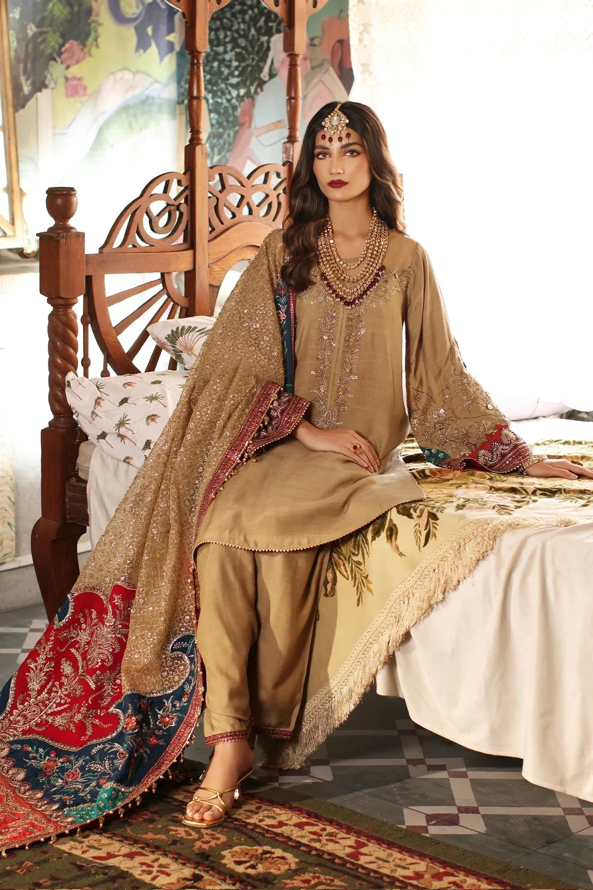 Mina Kashif | Meeral Formals 23 | MKF23-16 -  Mina Kashif Formal - Original Designer Dress - House of Maryam