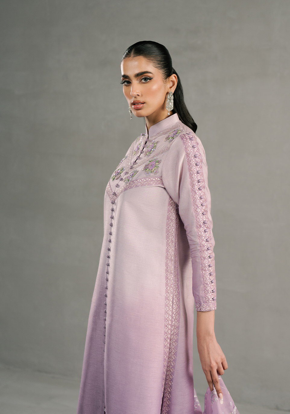 Zarqash | Silk Edit | ZQS 011 ELENA -  Zarqash Ladies Clothes - Original Designer Dress - House of Maryam