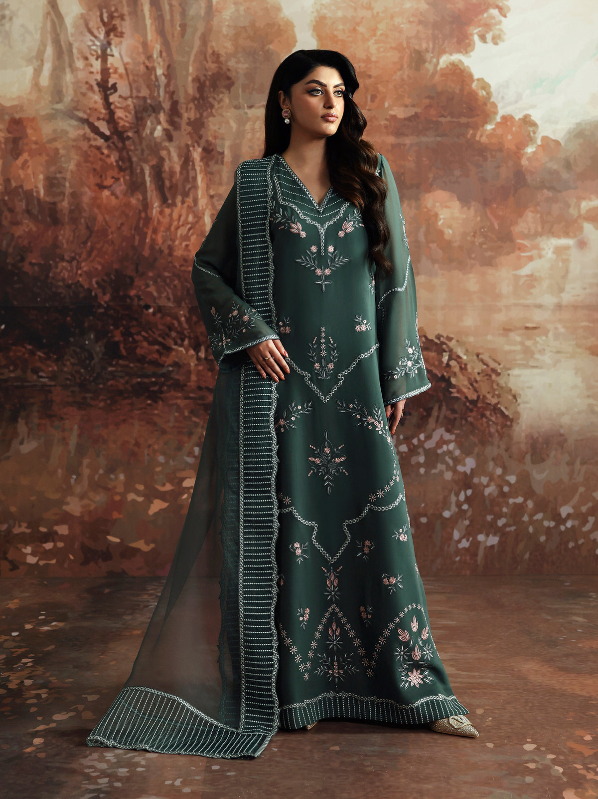 Caia | Embroidered Edit | Floral Mirage-4