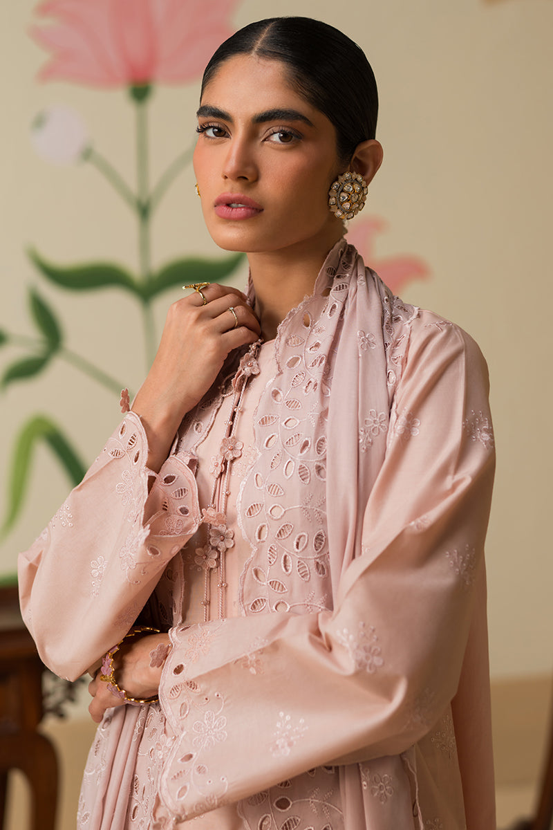 Cross Stitch | Chikankari Lawn Collection | P-04 by Cross Stitch - House of Maryam