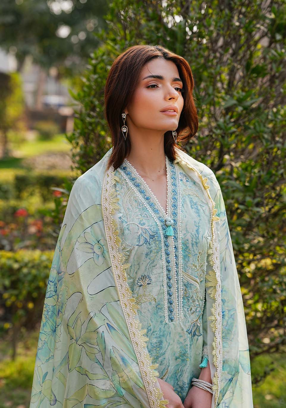 Zarqash | Luxe Lawn 26 | ZQL001-5