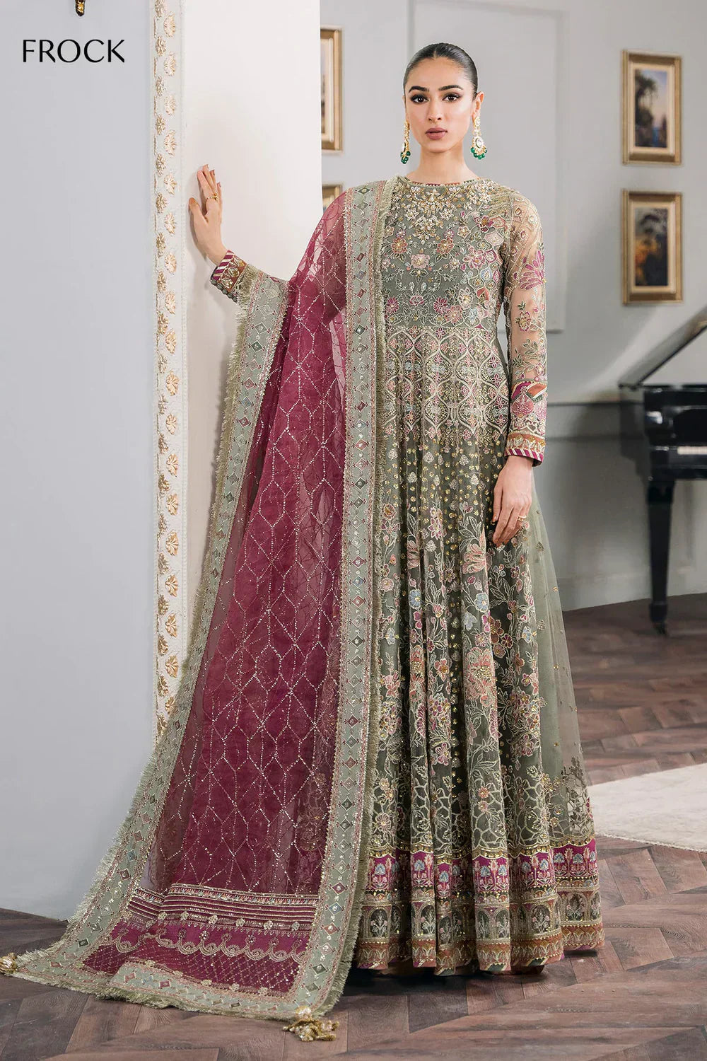 Baroque | Chantelle Embroidered Collection 2024 | CH12-02 -  Baroque Formal - Original Designer Dress - House of Maryam