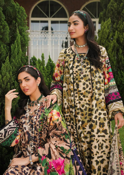 Elaf Premium | Printed Collection 24 | EEP-06A - Menagerie -  Elaf Premium Casuals - Original Designer Dress - House of Maryam