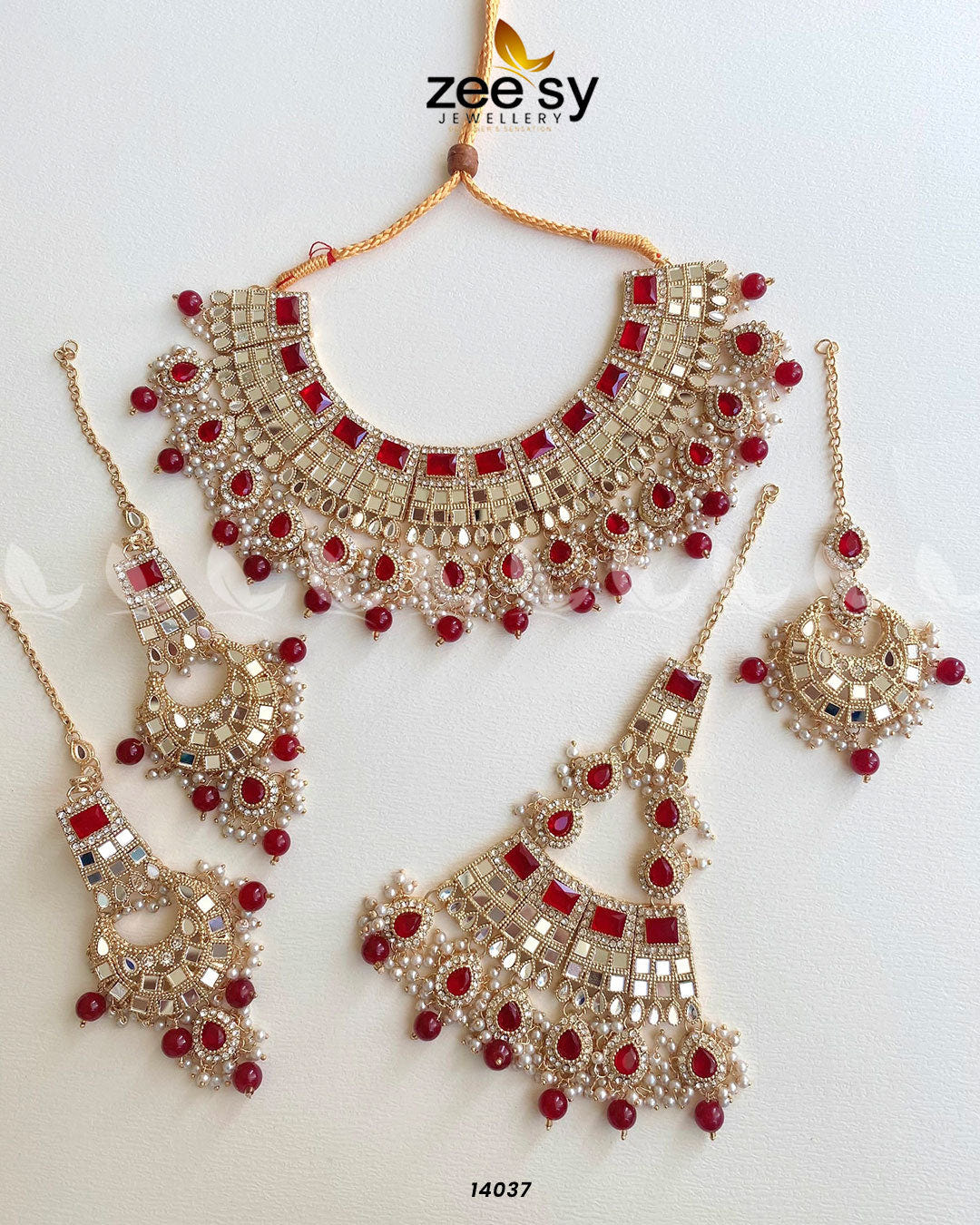 Hania's Bridal Set -  Zeesy Bridal Set - Original Designer Dress - House of Maryam