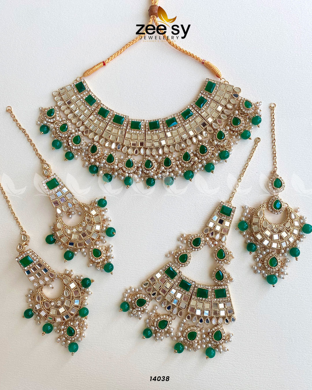 Hania's Bridal Set -  Zeesy Bridal Set - Original Designer Dress - House of Maryam