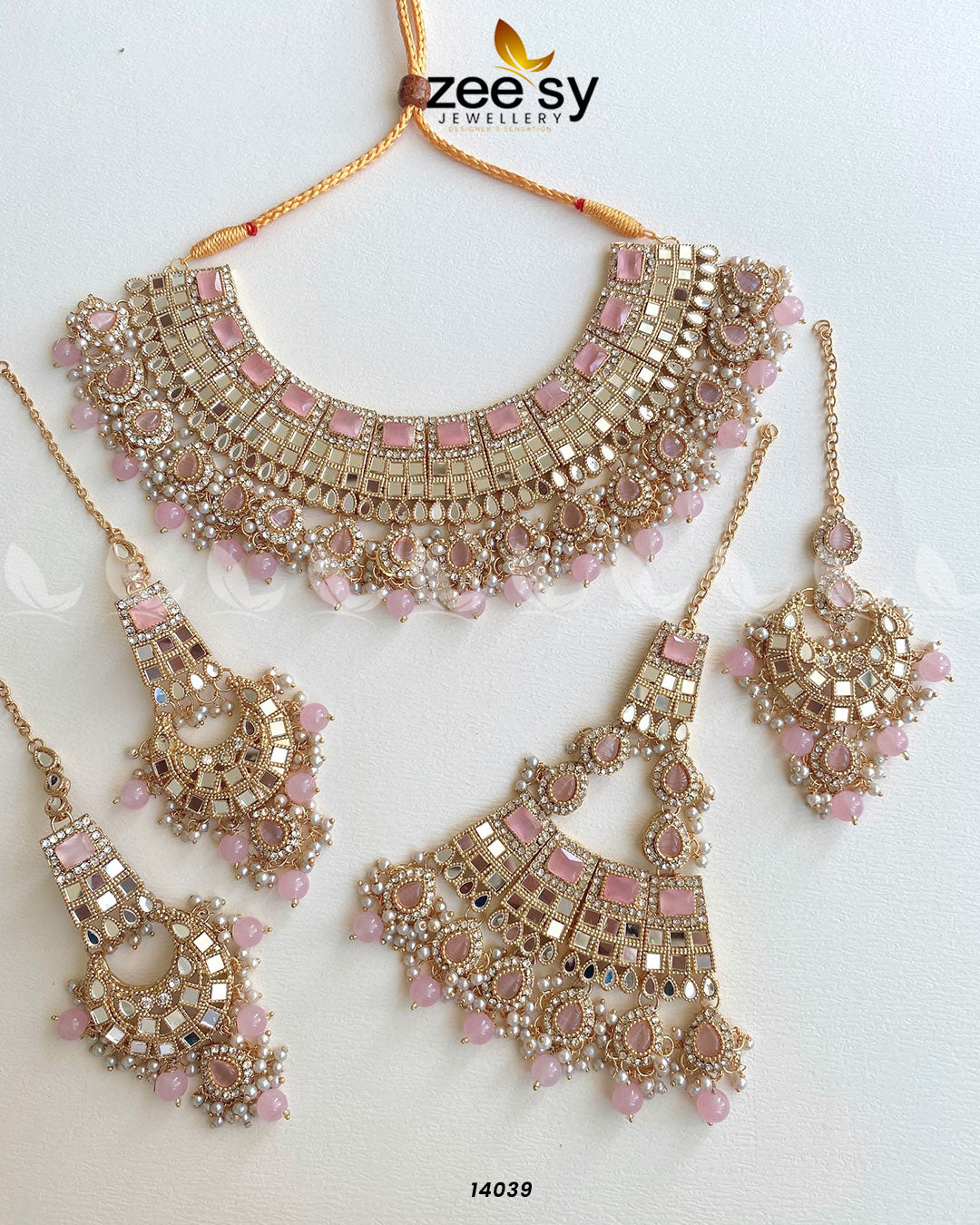 Hania's Bridal Set -  Zeesy Bridal Set - Original Designer Dress - House of Maryam