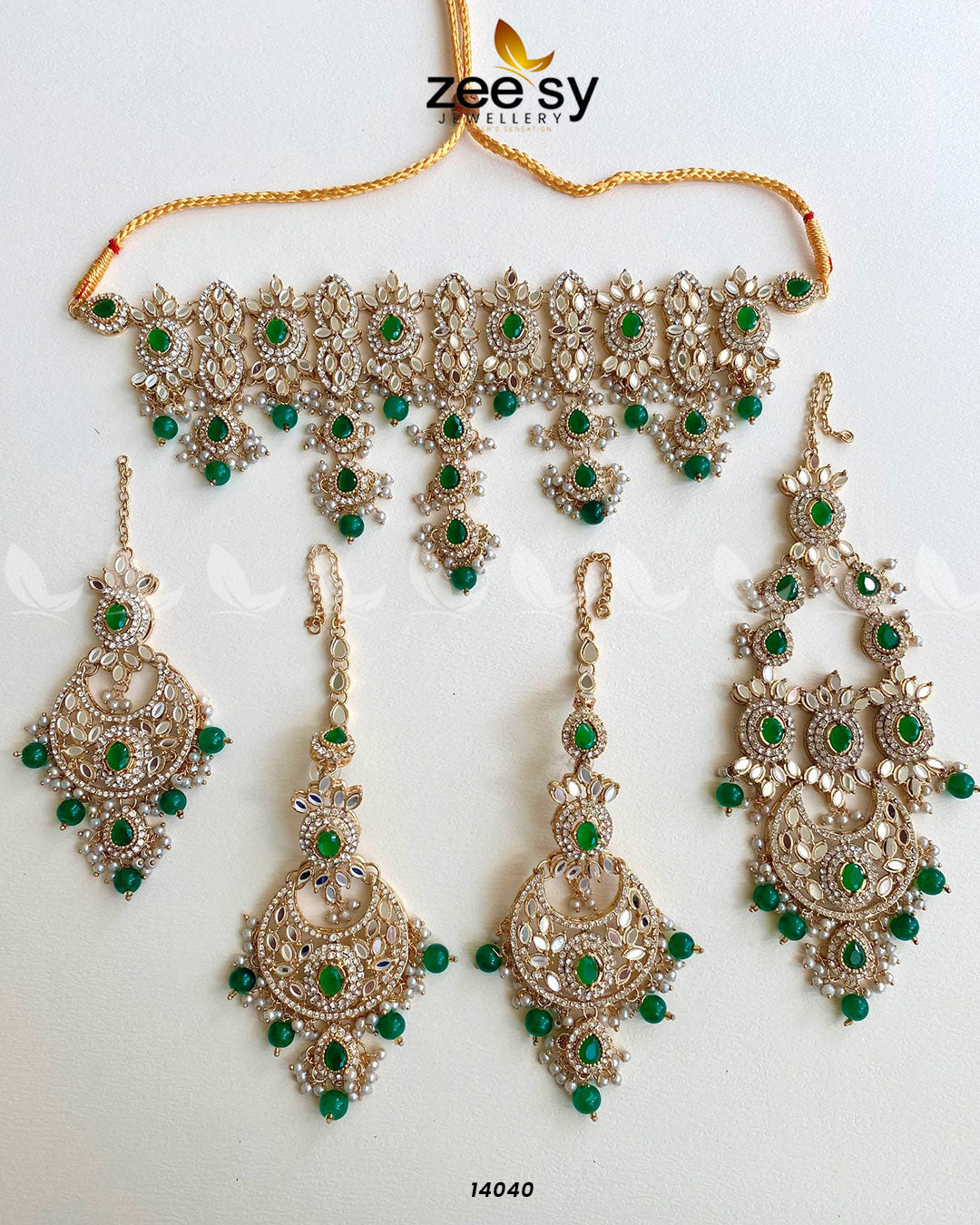 Annie's Bridal Set -  Zeesy  - Original Designer Dress - House of Maryam