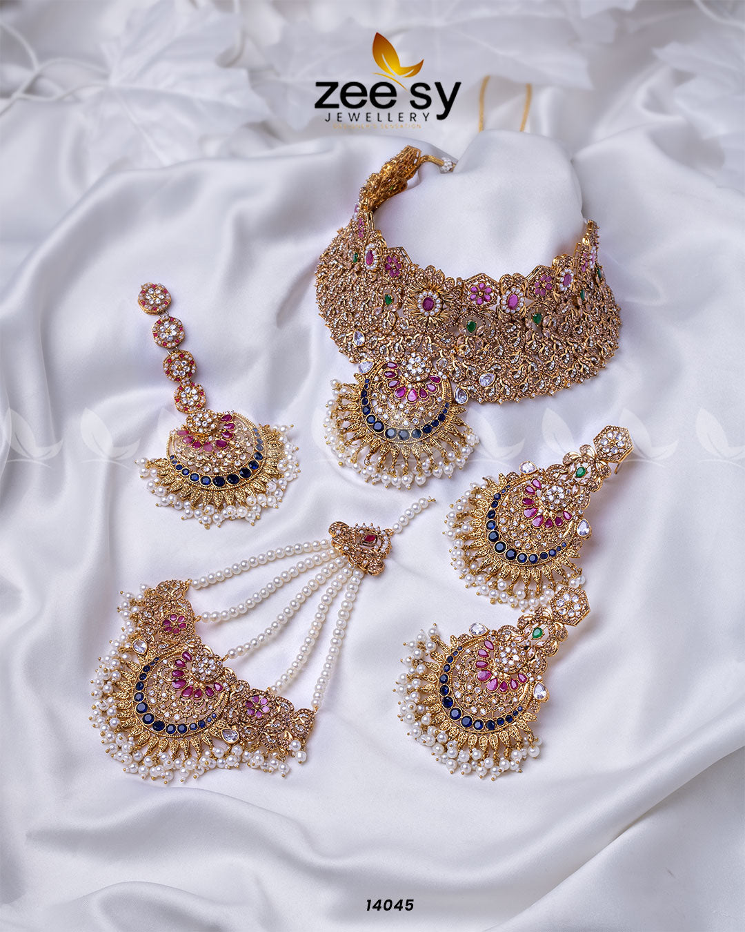 Mughal Queen's Bridal Set -  Zeesy Bridal Set - Original Designer Dress - House of Maryam
