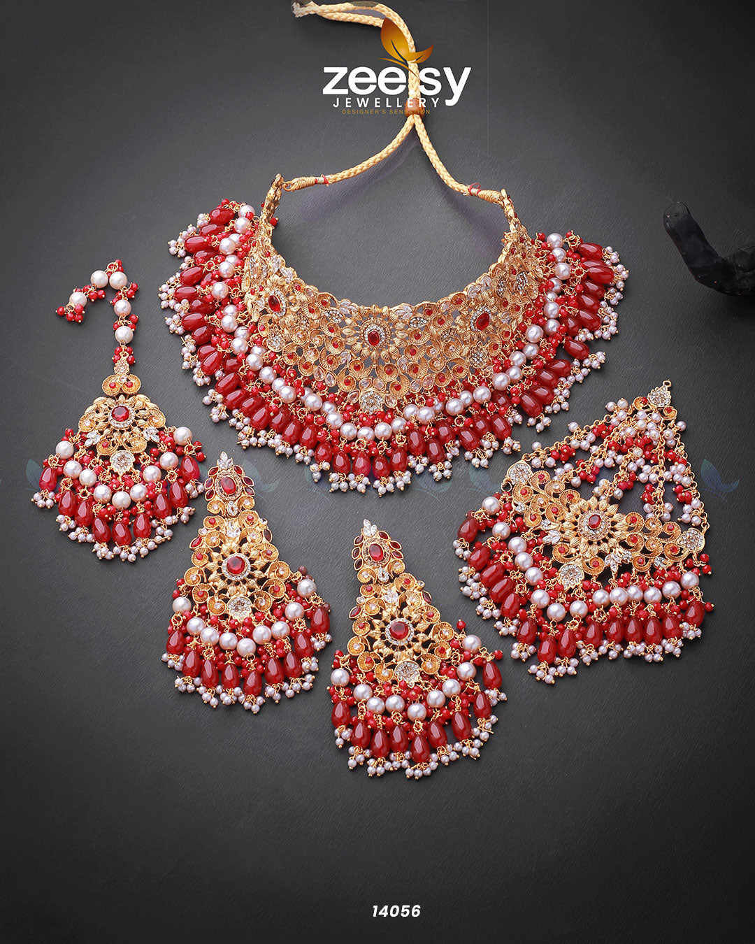 Luminescent Bridal Set -  Zeesy Bridal Set - Original Designer Dress - House of Maryam