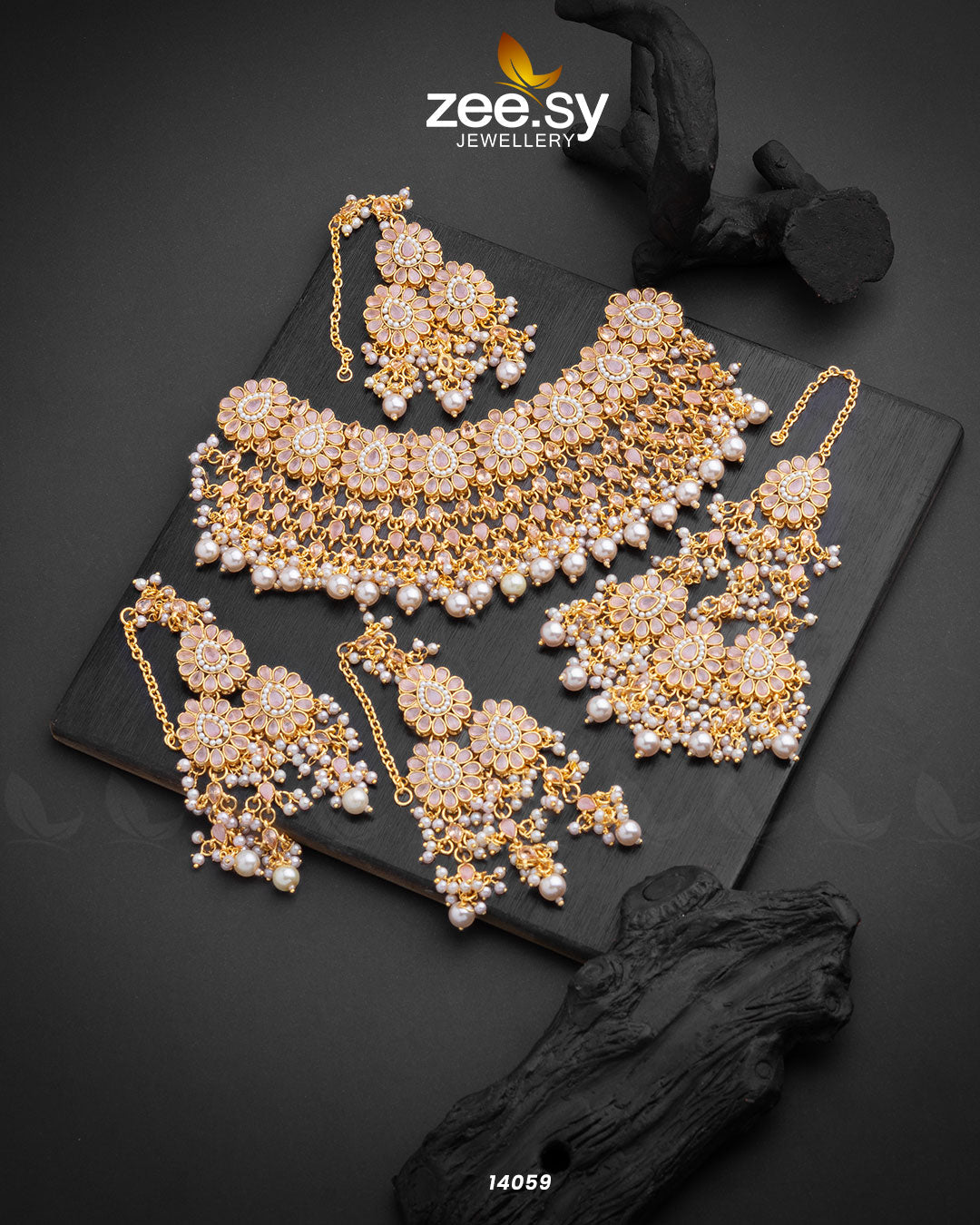 Arzoo Bridal Set -  Zeesy Bridal Set - Original Designer Dress - House of Maryam