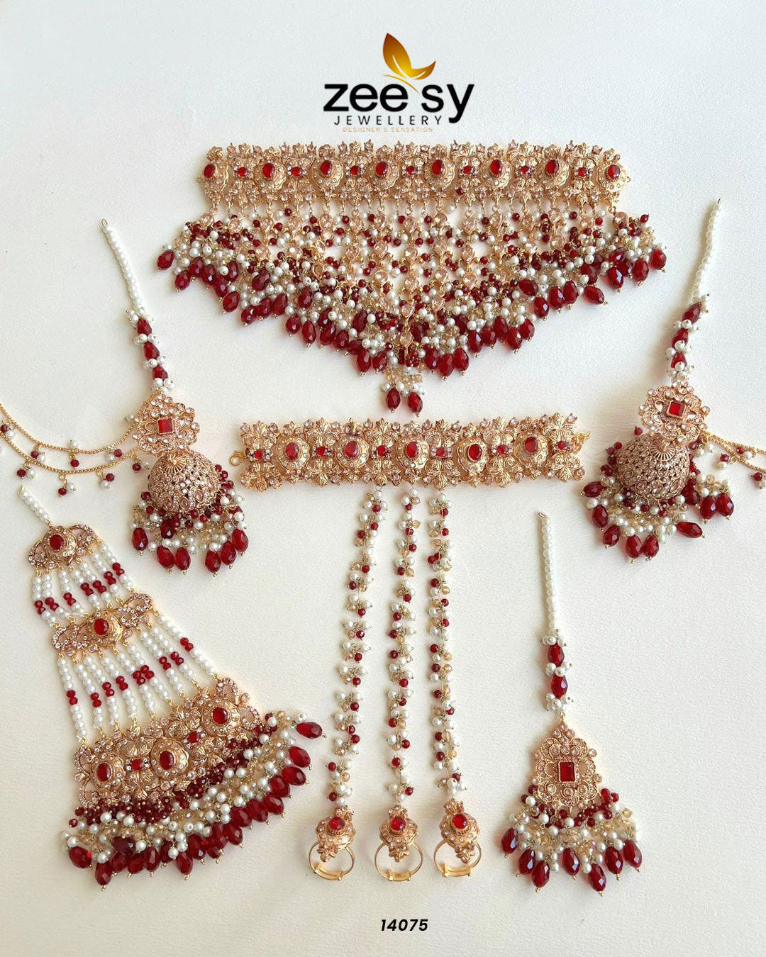 Gilt Bridal Set -  Zeesy Bridal Set - Original Designer Dress - House of Maryam