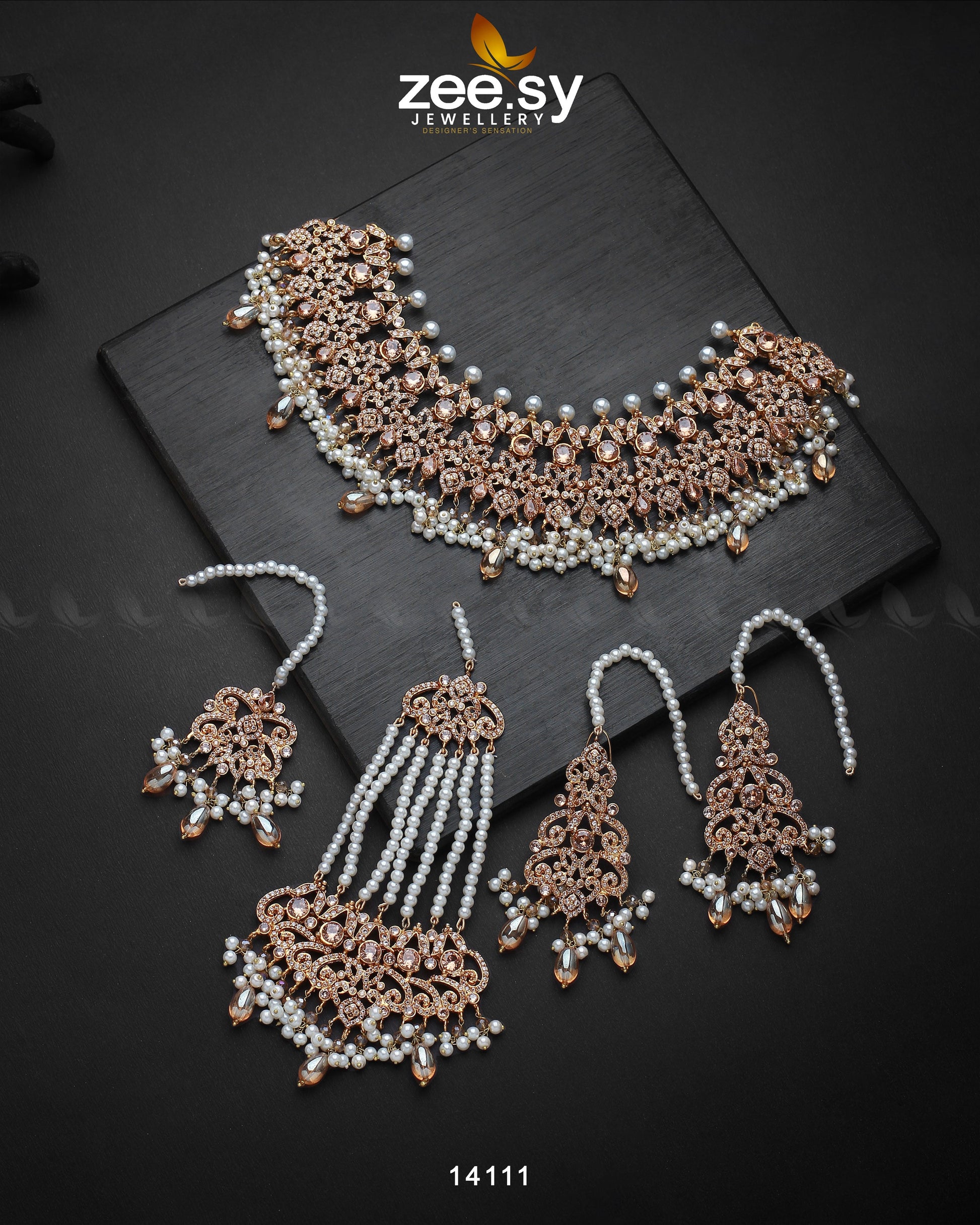 Mahira Bridal Set -  Zeesy Bridal Set -  House of Maryam