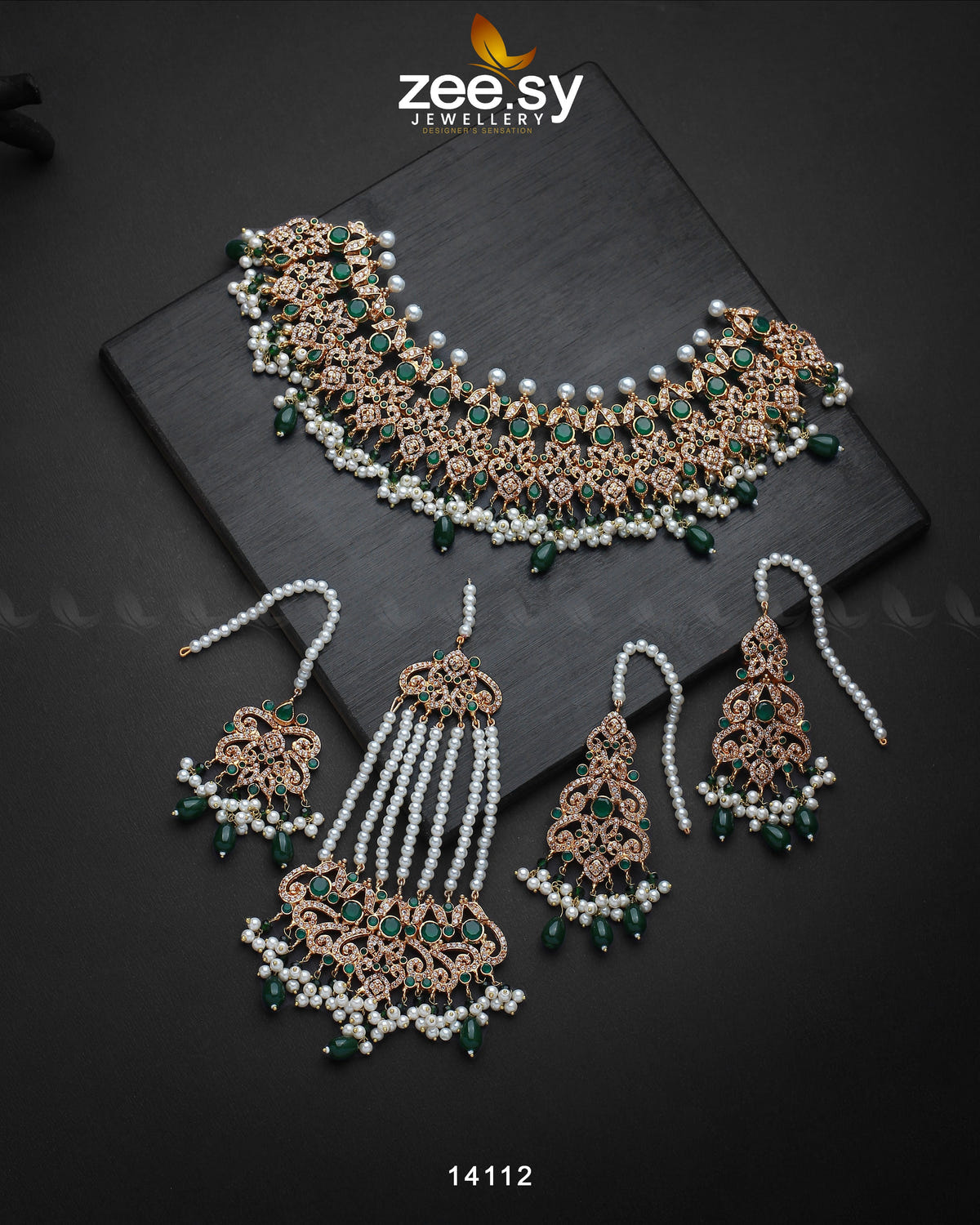 Mahira Bridal Set -  Zeesy Bridal Set - Original Designer Dress - House of Maryam