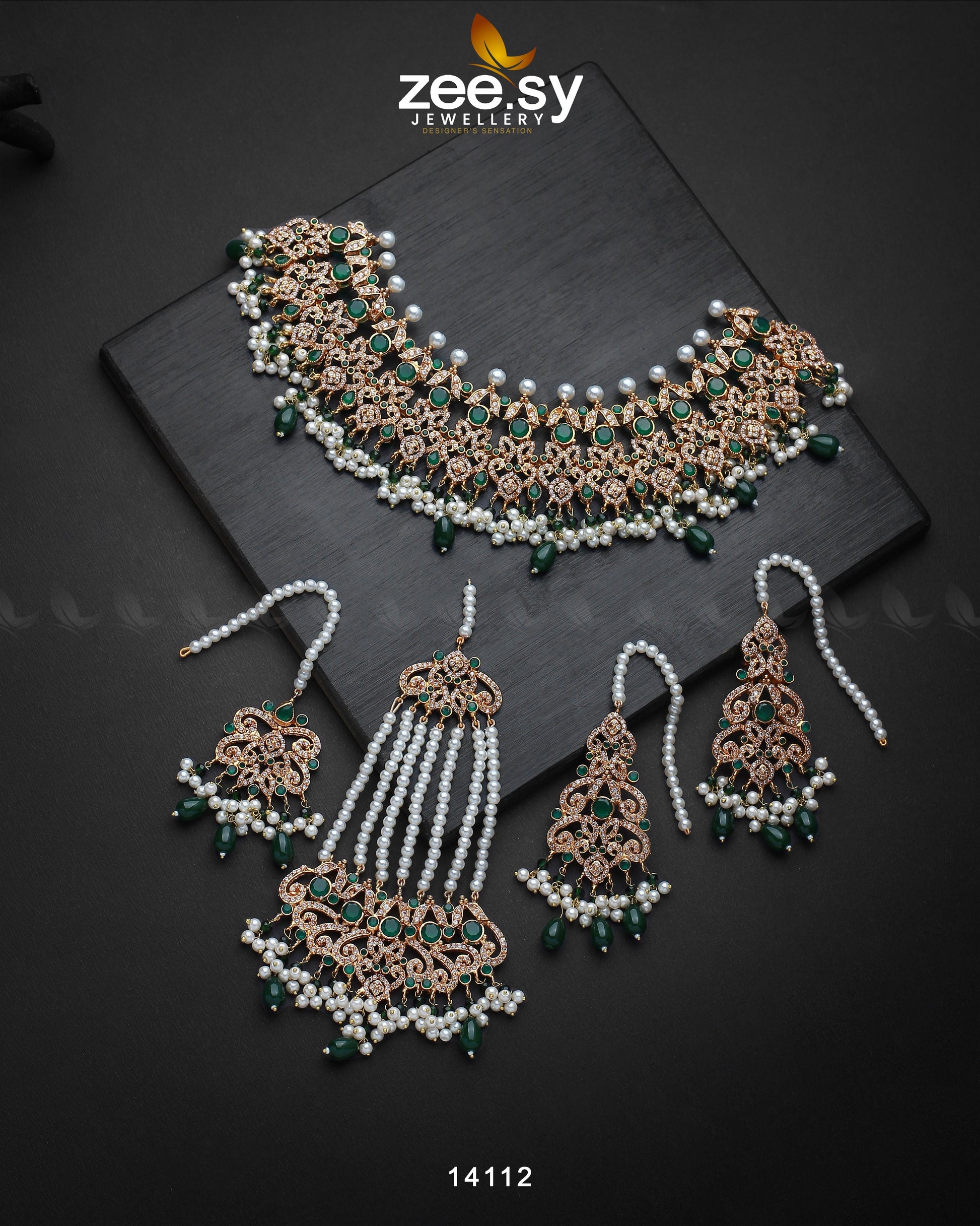 Mahira Bridal Set -  Zeesy Bridal Set -  House of Maryam