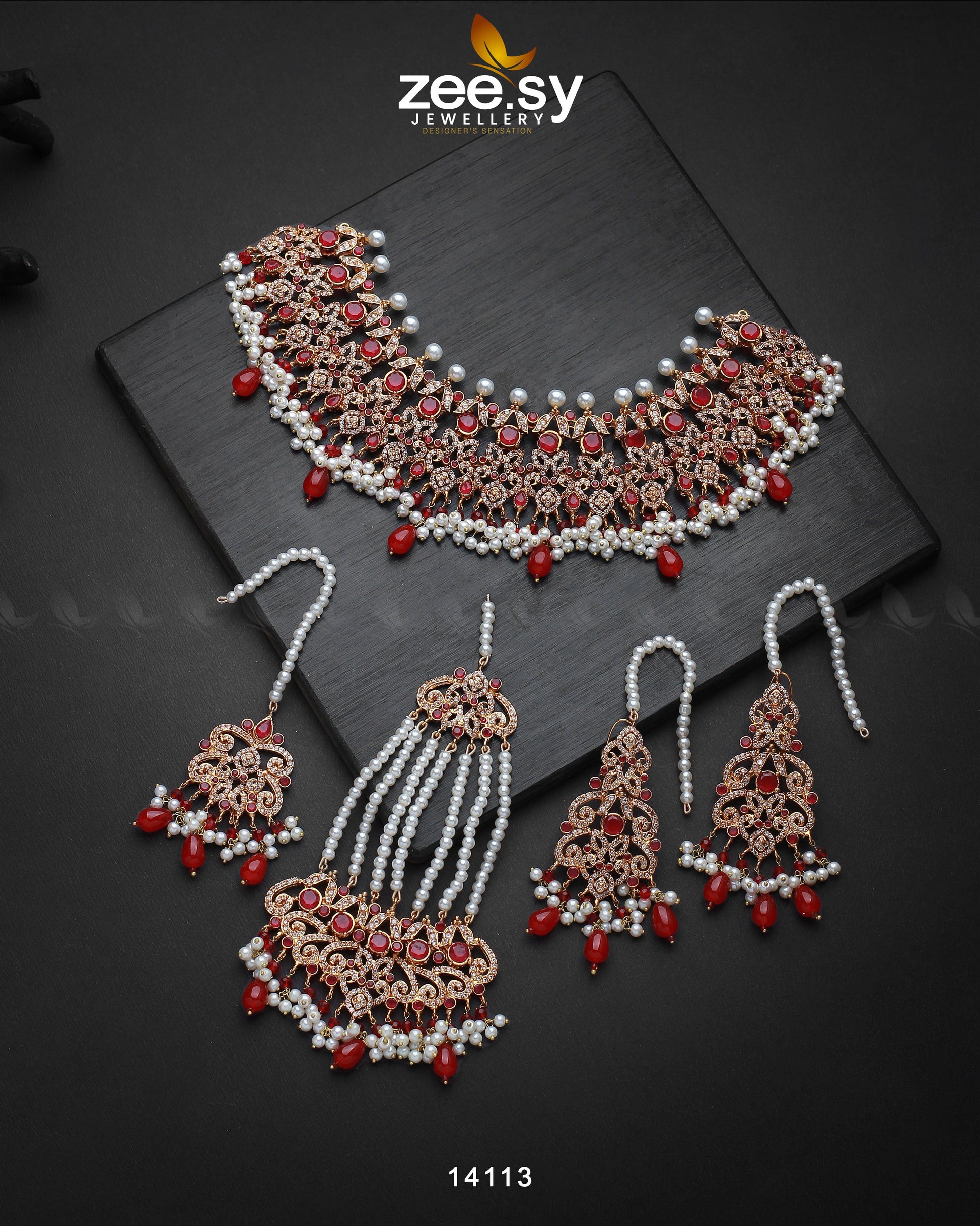 Mahira Bridal Set -  Zeesy Bridal Set -  House of Maryam