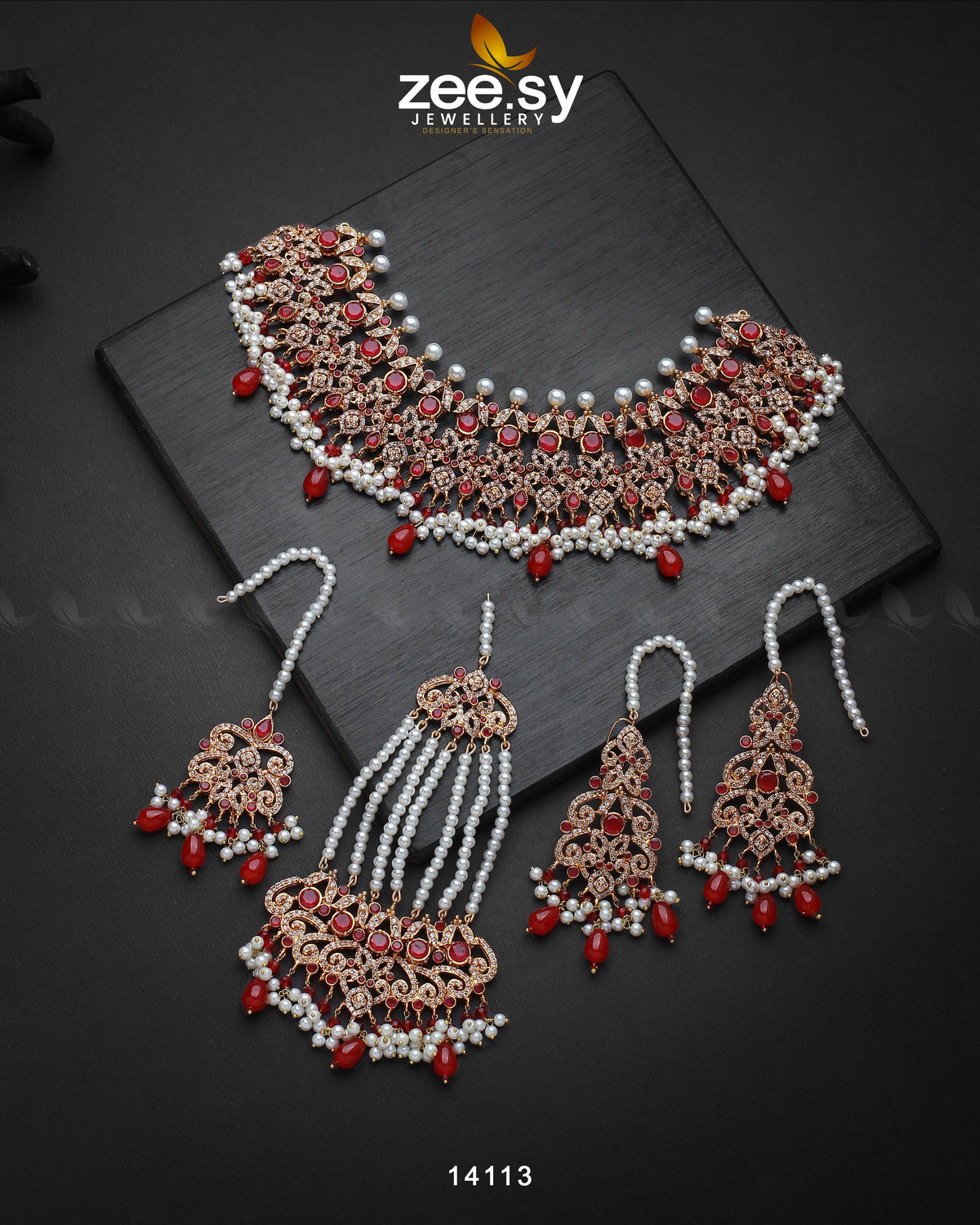 Mahira Bridal Set -  Zeesy Bridal Set - Original Designer Dress - House of Maryam