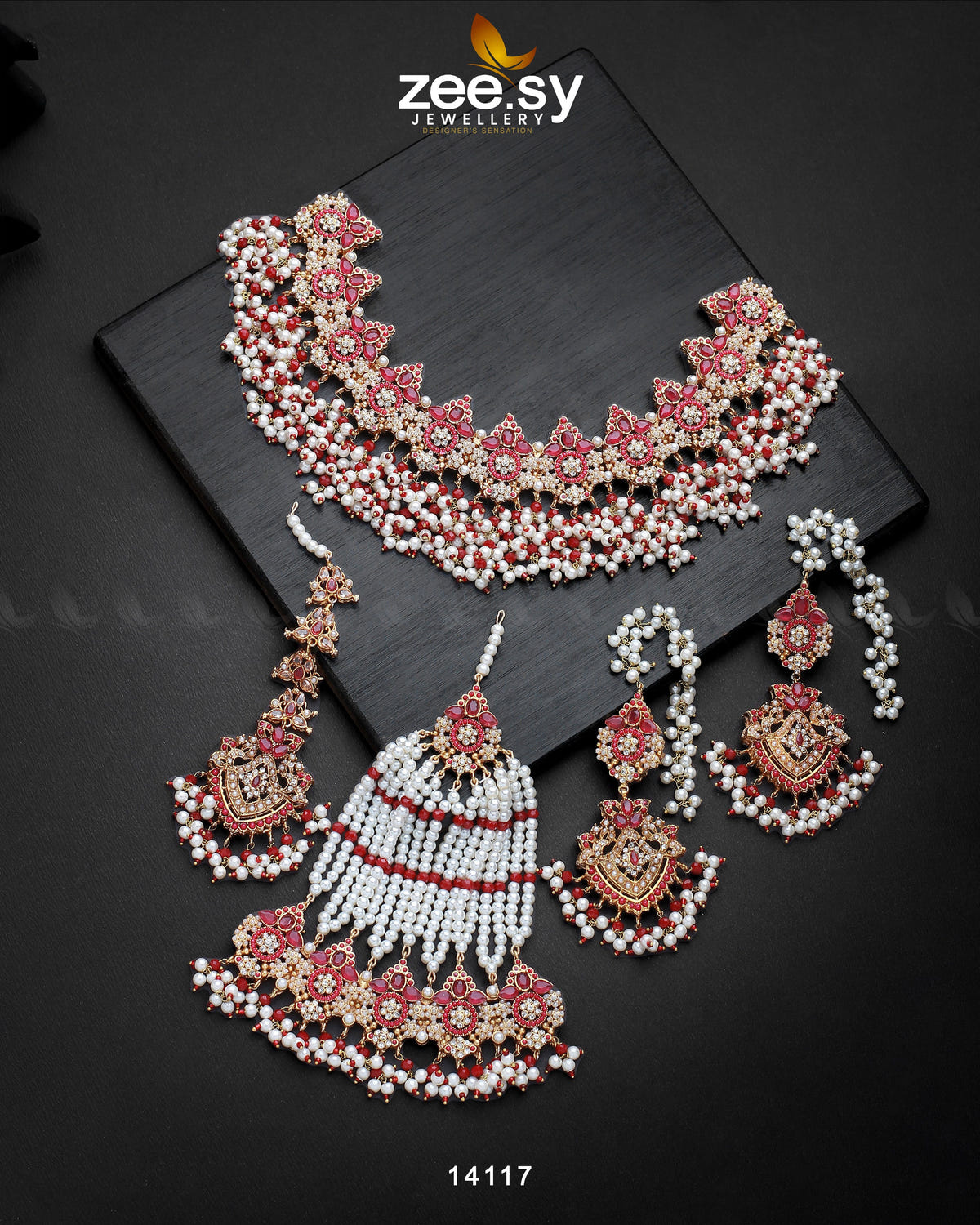 Aurum Bridal Set -  Zeesy Bridal Set - Original Designer Dress - House of Maryam