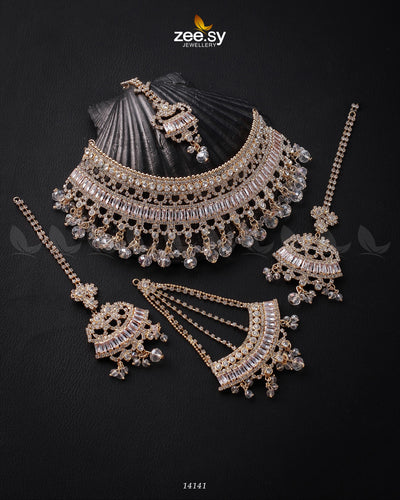 Starlit Bridal Set -  Zeesy Bridal Set - Original Designer Dress - House of Maryam
