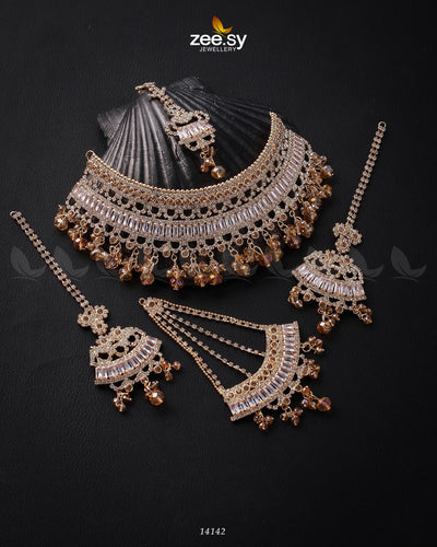 Starlit Bridal Set -  Zeesy Bridal Set - Original Designer Dress - House of Maryam