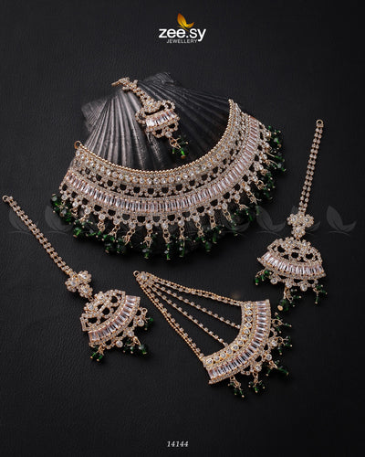 Starlit Bridal Set -  Zeesy Bridal Set - Original Designer Dress - House of Maryam