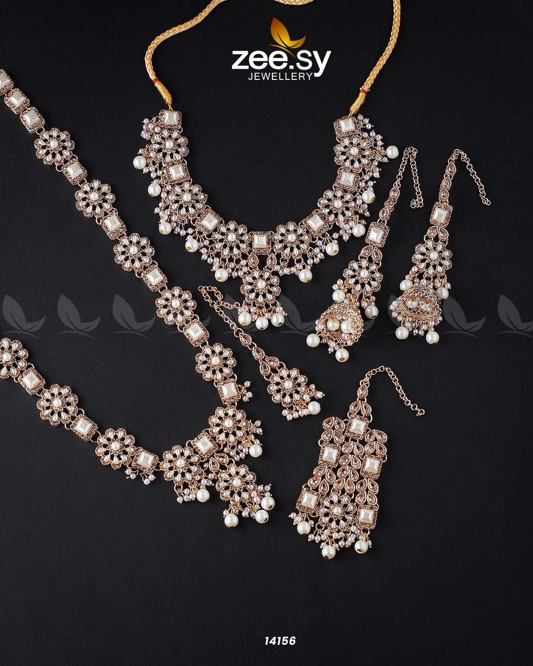 Armeria Bridal Set -  Zeesy Bridal Set - Original Designer Dress - House of Maryam