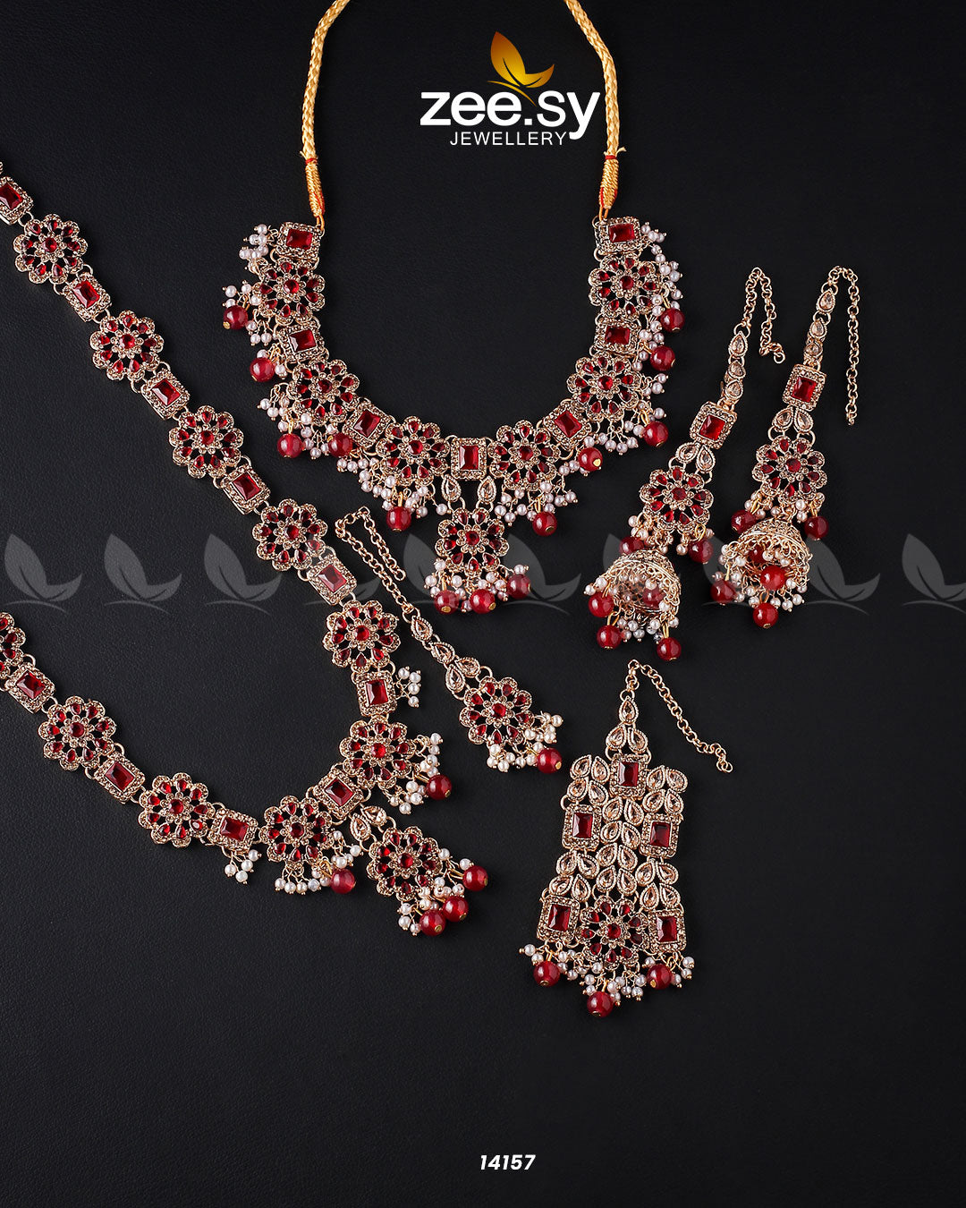 Armeria Bridal Set -  Zeesy Bridal Set - Original Designer Dress - House of Maryam