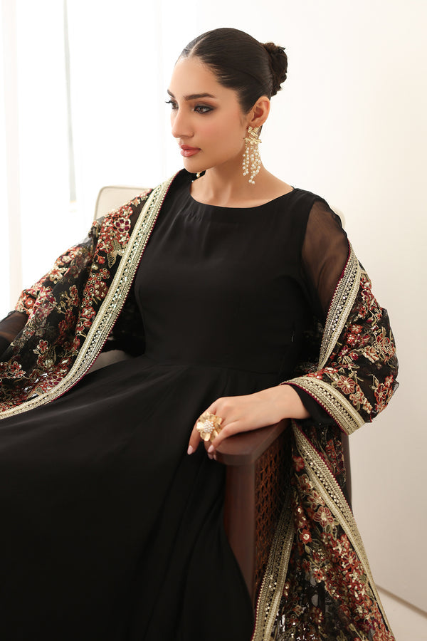 Baroque | Luxury Pret 25 | EMBROIDERED CHIFFON PR-1161, image 3