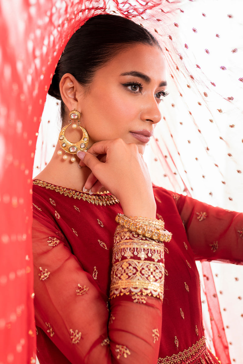 Baroque | Formal Collection | CHIFFON UF-688 -  Baroque Ladies Clothes - Original Designer Dress - House of Maryam