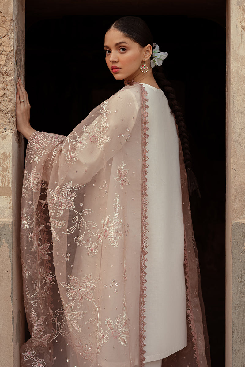 Cross Stitch | Premium Lawn 24 | SPECKLE MESH -  Cross Stitch Formal - Original Designer Dress - House of Maryam