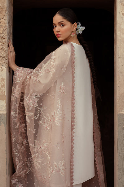 Cross Stitch | Premium Lawn 24 | SPECKLE MESH -  Cross Stitch Formal - Original Designer Dress - House of Maryam