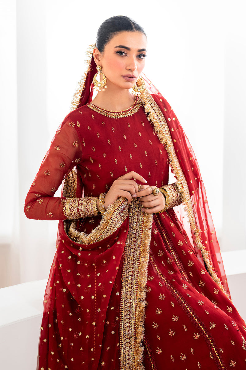 Baroque | Formal Collection | CHIFFON UF-688 -  Baroque Ladies Clothes - Original Designer Dress - House of Maryam