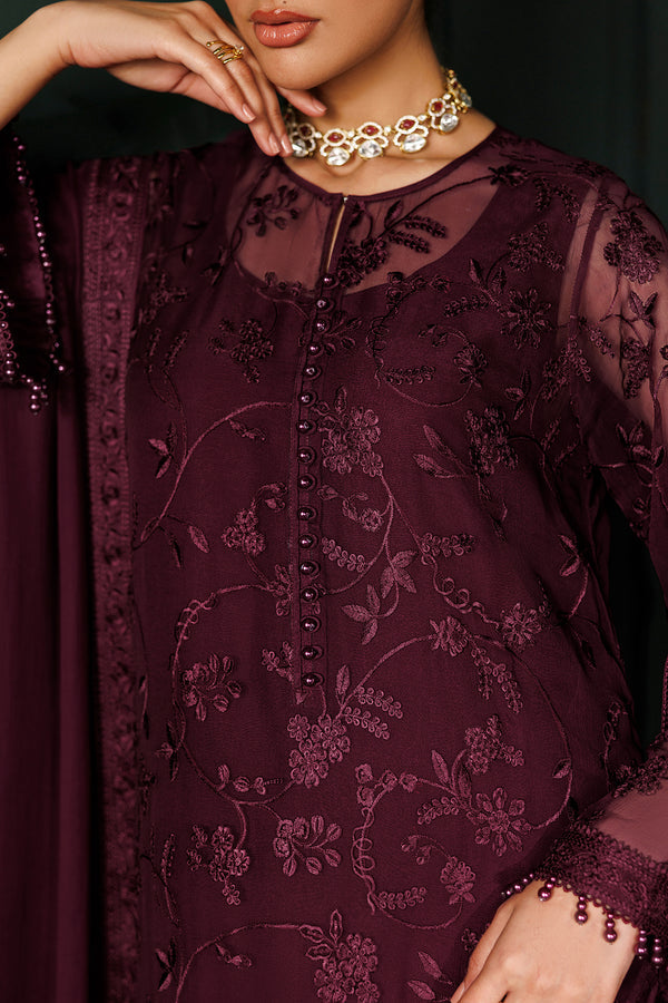 Baroque | Formals Collection | EMBROIDERED CHIFFON UF-4436, image 3