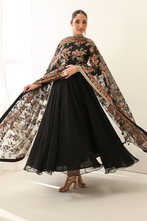 Baroque | Luxury Pret 25 | EMBROIDERED CHIFFON PR-1161, image 4