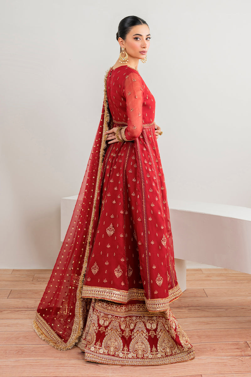 Baroque | Formal Collection | CHIFFON UF-688 -  Baroque Ladies Clothes - Original Designer Dress - House of Maryam