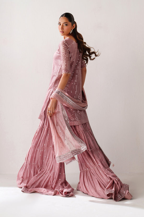Baroque | Formals Collection | EMBROIDERED CHIFFON UF-4388, image 4