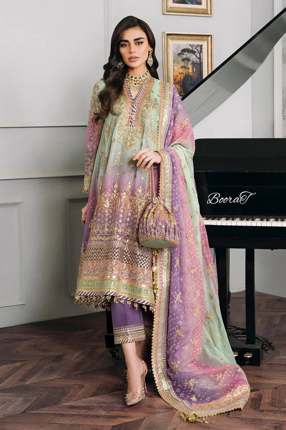 Baroque | Chantelle Embroidered Collection | CH12-08 -  Baroque Bridal - Original Designer Dress - House of Maryam