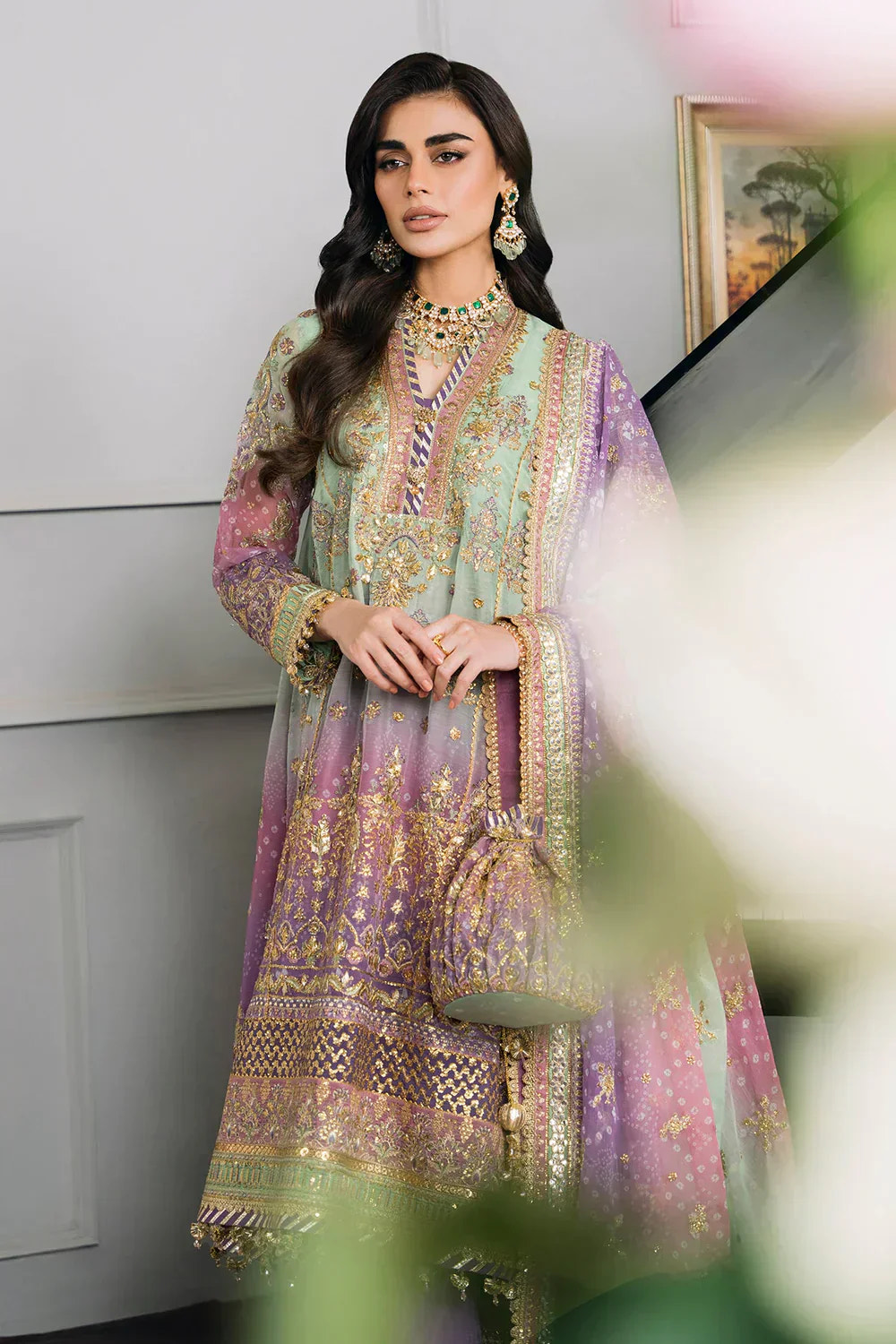 Baroque | Chantelle Embroidered Collection | CH12-08 -  Baroque Bridal - Original Designer Dress - House of Maryam