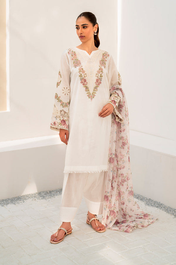 Baroque | Luxury Pret 24 | LAWN UF-665 -  Baroque Luxury - Original Designer Dress - House of Maryam