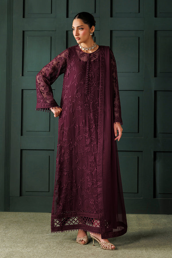 Baroque | Formals Collection | EMBROIDERED CHIFFON UF-4436, image 4