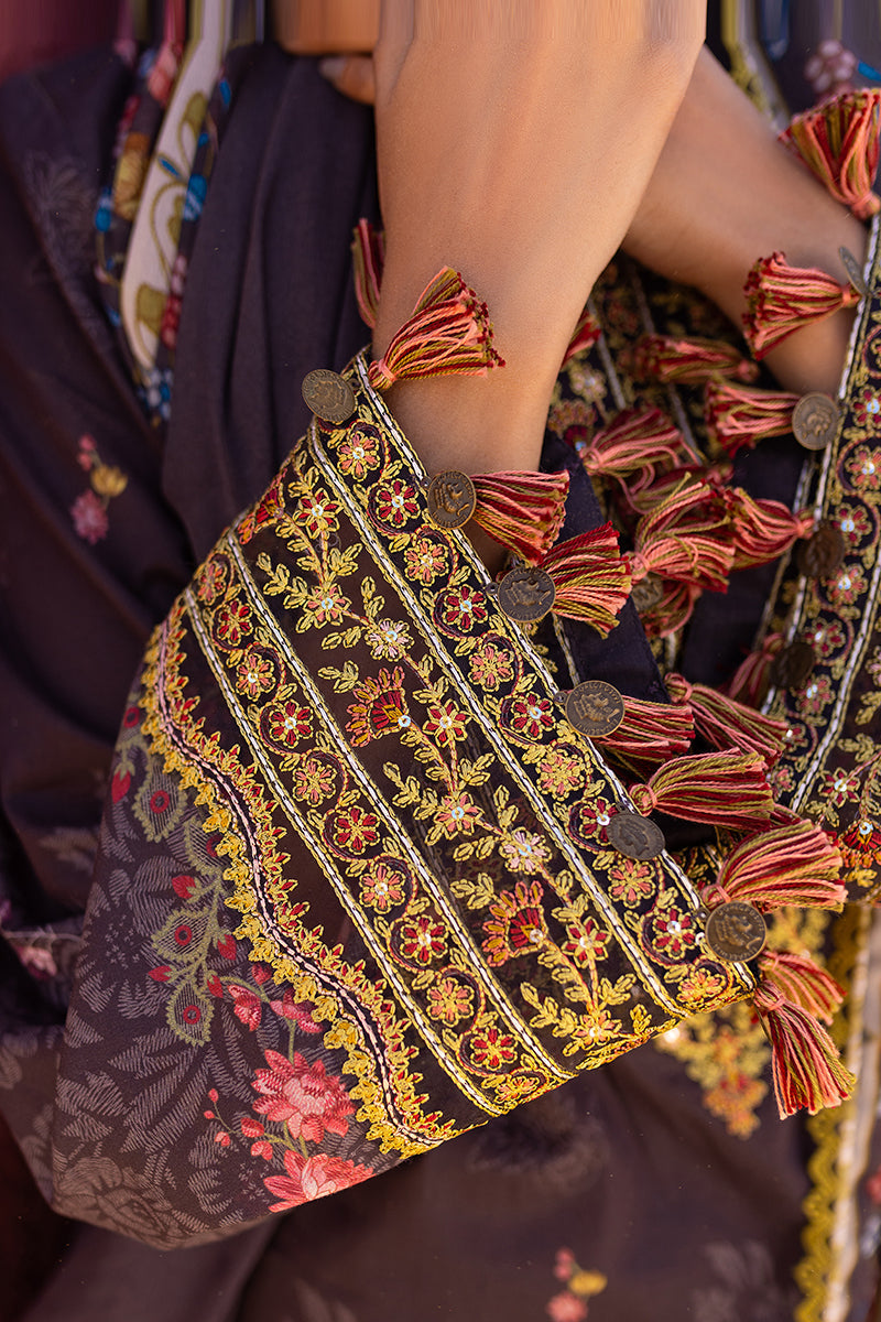 Cross Stitch | Eid Lawn 24 | GRAVEL -  Cross Stitch Luxury - Original Designer Dress - House of Maryam