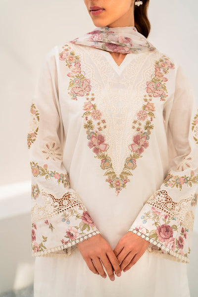 Baroque | Luxury Pret 24 | LAWN UF-665 -  Baroque Luxury - Original Designer Dress - House of Maryam