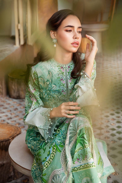 Maria B | M Prints 25 | MPT-2514-A -  Maria B Ladies Clothes - Original Designer Dress - House of Maryam
