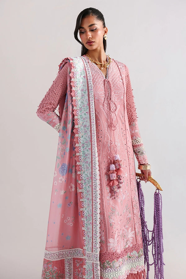 Suffuse Kesira pink embroidered lawn suit, photo 3