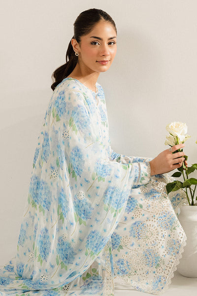 Cross Stitch | Exclusive Pret | Aquatic Maze-2PC (Shirt & Dupatta)