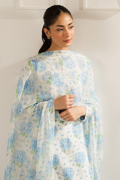 Cross Stitch | Exclusive Pret | Aquatic Maze-2PC (Shirt & Dupatta)