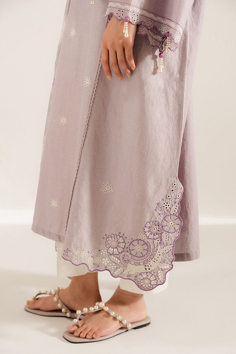 Cross Stitch | Exclusive Pret | Thistle Bloom-2PC (Shirt & Dupatta)-4