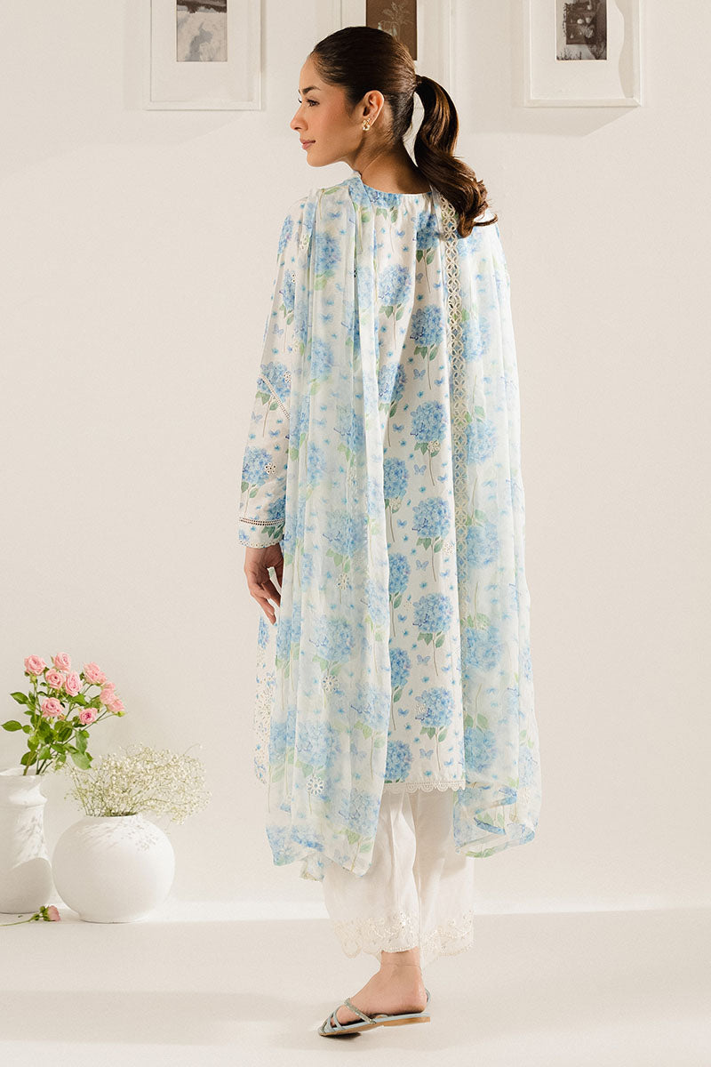 Cross Stitch | Exclusive Pret | Aquatic Maze-2PC (Shirt & Dupatta), image 6