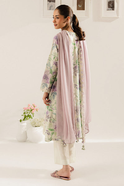 Cross Stitch | Exclusive Pret | Lavender Serenity-3PC (Shirt, Trouser & Dupatta)