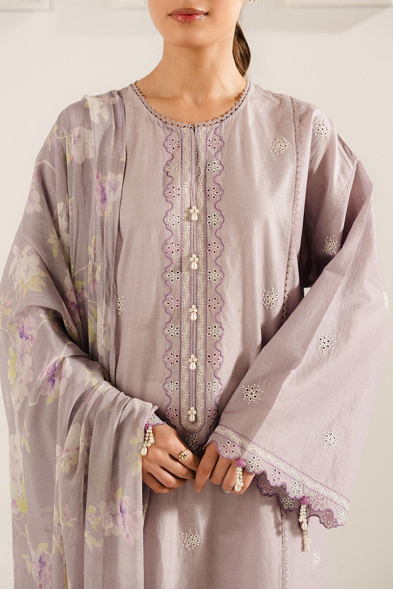 Cross Stitch | Exclusive Pret | Thistle Bloom-2PC (Shirt & Dupatta)-2