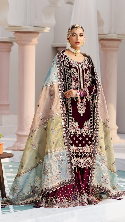 Zebtan | Andaz e Makhmal | ZAM-04 -  Zebtan Ladies Clothes - Original Designer Dress - House of Maryam